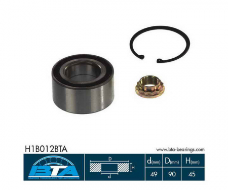 Kit rulment roata Fata Dreapta/Stanga (49x90x45) potrivit BMW 3 (E46), 3 (E90), 3 (E91), 3 (E92), 5 (E60), 5 (E61), X3 (E83), X5 (E53) 2.0-4.8 01.00-12.13 [1]