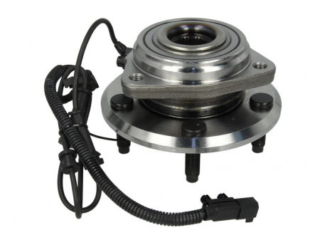 Butuc roata - Kit rulmenti roata Fata Dreapta/Stanga (cu mufa) potrivit JEEP WRANGLER III 2.8D/3.6/3.8 04.07-