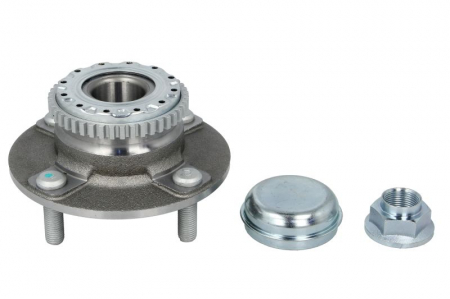 Butuc roata - Kit rulmenti roata Spate Dreapta/Stanga (cu mufa) (cu ABS) (32x74x64) potrivit HYUNDAI ATOS, ELANTRA III, ELANTRA V, HIGHWAY, MATRIX, TUCSON; KIA CERATO I 1.0-2.7 02.98-12.15