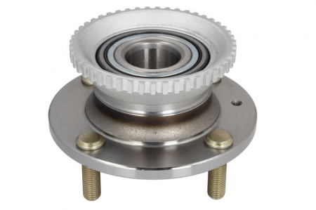 Butuc roata - Kit rulmenti roata Spate Dreapta/Stanga (cu mufa) (cu ABS) (34x57x43) potrivit HYUNDAI SONATA II, SONATA III 1.8-3.0 09.88-06.98