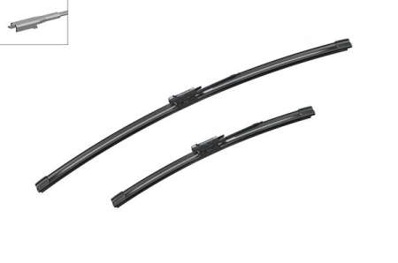 Piese Tesla - Lama stergatoare Jointless (2pcs) Aerotwin Jet Blade 700/450mm potrivit TESLA MODEL X 09.15-
