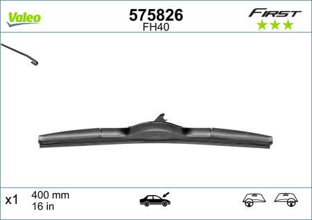 Lama stergator fata (1buc) VFH40 First Blade 400mm potrivit HONDA CR-V IV, CR-Z; HYUNDAI I10 II, I20 ACTIVE, I20 II, I40 I, I40 I CW, IX35; KIA RIO III, SORENTO III 09.02- [3]