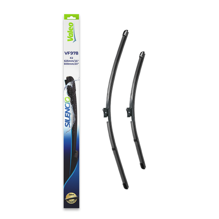 Lama stergator fata (2buc) Silencio 625/500mm potrivit AUDI A6 ALLROAD C8, A6 C8, A7, A8 D5, E-TRON, Q7, Q8, Q8 E-TRON 01.15- [1]