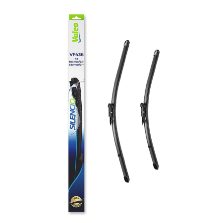 Lama stergator fata (2buc) VF436 Silencio Xtrm 580/530mm potrivit SMART FORTWO 01.07- [3]