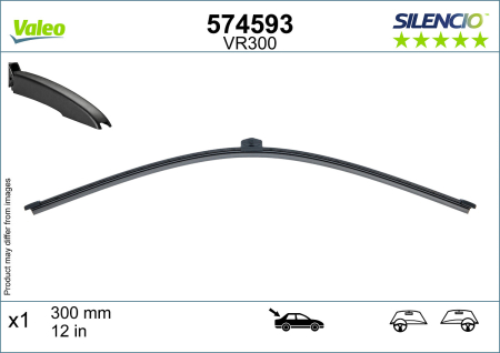 Stergatoare auto - Lama stergator Spate (1buc) Silencio 285mm potrivit MERCEDES C ALL-TERRAIN (S206), C T-MODEL (S205), C T-MODEL (S206), E ALL-TERRAIN (S213), E T-MODEL (S213), EQC (N293) 08.13-