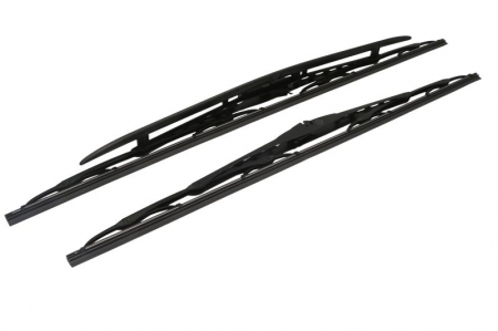 Accesorii auto - Lamela stergator fata (1 set=2 buc) cadru cu spoiler 600/525mm