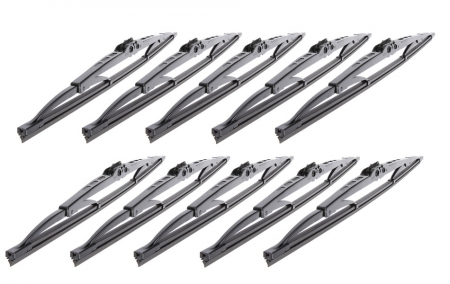 Stergatoare auto - Lamela stergator fata (1set=10buc) cadru NR. 550 TWIN 550mm