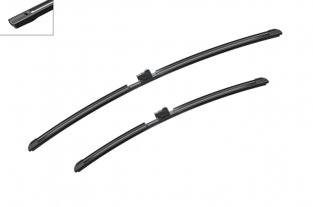Lamela stergator fata (2 buc) Aerotwin 650/500mm potrivit AUDI A8 D5, Q8 06.17- [2]