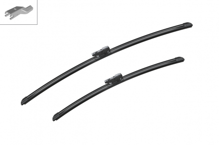 Stergatoare auto - Lamela stergator fata (2 buc) Aerotwin 650/500mm potrivit BMW IX3 (G08), X3 (G01), X3 (G01, F97, G08), X4 (G02, F98); JAGUAR E-PACE 08.17-