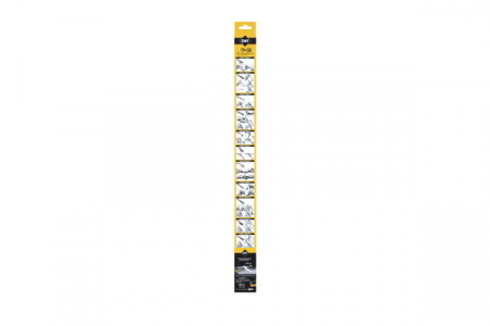 Lamela stergator fata cu spoiler (2buc.) Visioflex 630/530mm potrivit SKODA KODIAQ I 09.16- [2]
