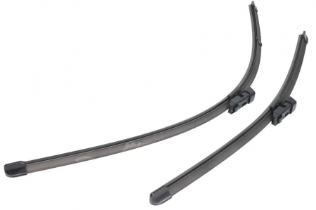 Lamela stergator fata cu spoiler (2pcs) Visioflex 650/475mm potrivit LAMBORGHINI URUS; TESLA MODEL 3, MODEL Y; VW ARTEON, ARTEON SHOOTING BRAKE, PASSAT ALLTRACK B8, PASSAT B8, T-ROC 08.14- [1]
