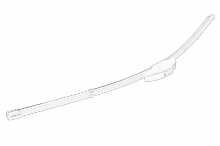 Lamela stergator Flat fata potrivit JEEP COMPASS 03.17- [1]