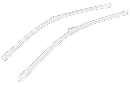 Stergatoare auto - Lamela stergator plat Fata (2buc) 650/600mm potrivit MERCEDES potrivit MERCEDES SPRINTER 3,5-T (B907), SPRINTER 3,5-T (B907, B910), SPRINTER 3-T (B907), SPRINTER 3-T (B910) 02.18-