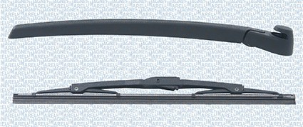 Stergatoare auto - Lamela stergator spate potrivit SEAT LEON 05.05-12.12