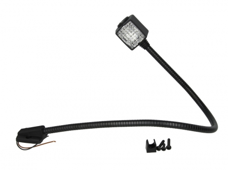 Lampa citire, abajur transparent 12V 5W Elemente optice - Lampa citire, abajur transparent 12V 5W