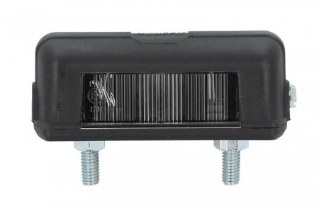 Lampa numar - Lampa numar inmatriculare (C5W, 12/24V, culoare: negru, culoare sticla: transparent, 28x81mm)