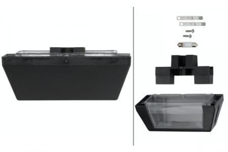 Lampa numar inmatriculare (culoare: negru) potrivit KOGEL; SCHMITZ [3]