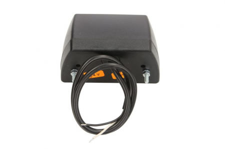 Lampa numar inmatriculare (LED, 12/24V, culoare: negru, 55x57x102mm) [1]