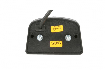 Lampa numar inmatriculare (LED, 12/24V, culoare: negru, 64,7x62,3x97mm) [2]