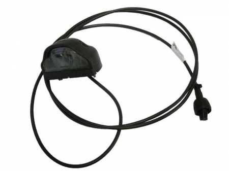 Piese Auto - Lampa numar inmatriculare REGPOINT (culoare sticla: negru, lungime cablu: 2500mm)