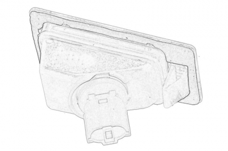 Lampa numar inmatriculare Stanga potrivit KIA CEE'D 09.12-07.18 [1]