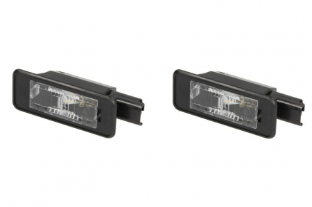 Lampa numar - Lampa numar LED, 2 buc., , potrivit CITROEN C4 GRAND PICASSO I, C4 PICASSO I, C5 III, DS4; PEUGEOT 208 I, 308, 508 I dupa 2006 12V