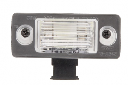 Lampa numar - Lampa placute inmatriculare potrivit SKODA FABIA I 1999-2008 (C5W, cu bec)