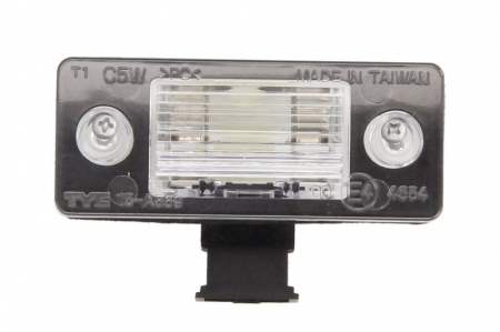 Lampa numar - Lampa placute inmatriculare potrivit SKODA FABIA II, YETI 2006-2017 (C5W, cu bec)