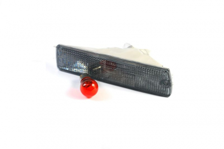 Semnalizator - Lampa semnalizare fata Dreapta potrivit VW GOLF II, JETTA II 1.0-1.8 1983-1992 (fumuriu)