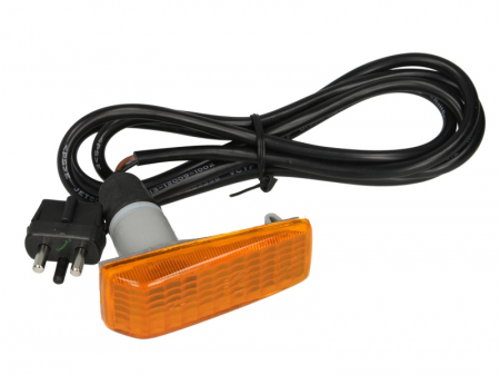 Semnalizator - Lampa semnalizare fata Dreapta/Stanga potrivit MERCEDES 124 (A124), 124 (C124), 124 (W124), 124 T-MODEL (S124), 190 (W201), C (W202) 1.8-6.0 1982-2001 (portocaliu)