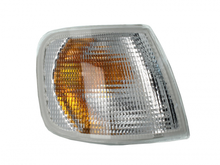 Semnalizator - Lampa semnalizare fata Dreapta potrivit FORD SIERRA II 1.6-2.9 1987-1993 (transparent, PY21W)