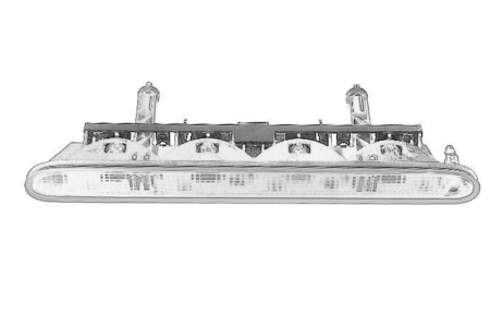 Lampa superior suplimentara (3/5 usi; portbagaj) PEUGEOT 307 intre 2000-2009 [1]