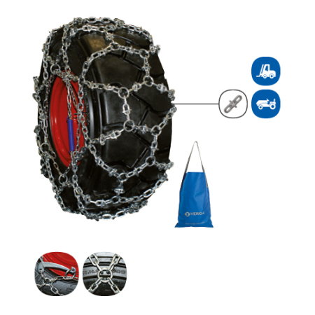 Produse iarna - Lanturi zapada VERIGA, atv/stivuitoare, marime: 300-15 CONT IC12; 300-15 SUPERELASTIC; 300/75-15