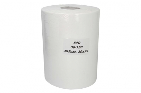 Echipamente - Laveta, 385 foite; alb - rulou 30cm / 150mb; anti praf; rezistent la dizolvant si detergent