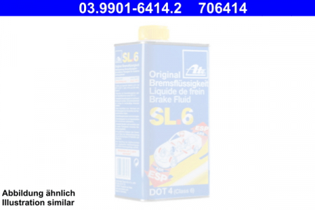 Lichid frana DOT 4; DOT 4 LV; ESP DOT4 SL.6 (50L) [uscat: 265°C, umed: 175°C, vascozitate: 700mm²/sec.] [1]