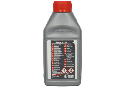 Lichid frana DOT3; DOT4 (0,5L) [uscat: 245°C, umed: 160°C, vascozitate: 1350mm²/sec.] SAE J1703, ISO/DIN 4925;FMVSS 116 DOT3; FMVSS 116 DOT4, [1]