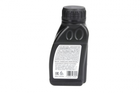 Lichid frana DOT4 (0,25L) [uscat: 265°C, umed: 180°C, vascozitate: 1500mm²/sec.] SAE J1703, ISO/DIN 4925;CHRYSLER DBL 7760; FIAT; FMVSS 116 DOT3; FMVSS 116 DOT4; FORD SAM 6C9103 A; GM GME L5104; JA [1]