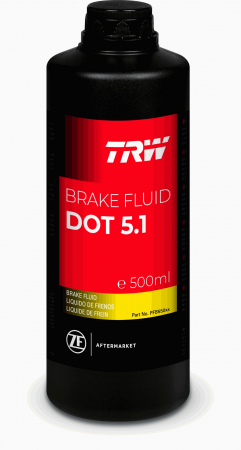 Lichid de frana - Lichid frana DOT5.1 (0,5L) [uscat: 269°C, umed: 187°C, vascozitate: 810mm²/sec.] SAE J1703, ISO/DIN 4925