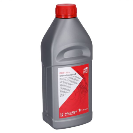 Lichid frane DOT4 PLUS (1L) [265°C,  180°C, vascozitate: 1500mm²/sec.] SAE J1703, ISO/DIN 4925;CHRYSLER DBL 7760; FIAT; FMVSS 116 DOT3; FMVSS 116 DOT4; FORD SAM 6C9103 A; GM/OPEL GME L5 104; JA [2]