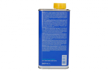 Lichid frane DOT4 TYP200(1L) [280°C,  198°C, vascozitate: 1400mm²/sec.] SAE J1703, ISO/DIN 4925 [1]