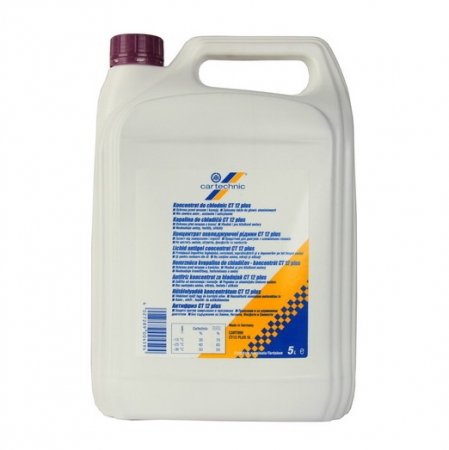 Ulei Lichide tehnice - Antigel concentrat tip G12+ CARTECHNIC CART999 CT12 PLUS 5L