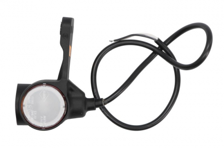 Lumina clarificare dreapta, forma: rotund, portocaliu/rosu/alb, LED, în relief, lungime cablu 600mm, cu cuier, 12/24V (tip: neon, IP68) [0]