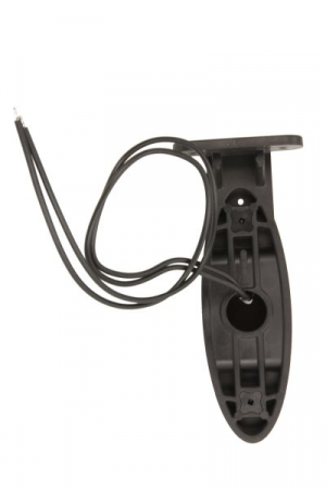 Lumina clarificare dreapta, portocaliu/rosu/alb, LED, inaltime 120mm; latime 42mm; adancime 38mm, în relief, lungime cablu 350mm, cu cuier, 12/24V (unghi în relief) [1]