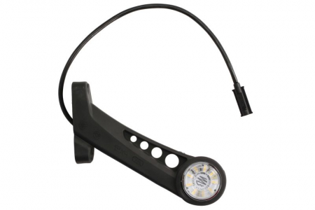 Lumina clarificare dreapta, rosu/alb, LED, 12/24V (cu clemă pentru fir plat, conector: CLICK-IN/JAEGER) [1]