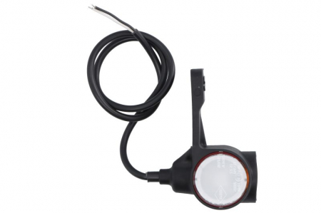 Lumina clarificare stanga, forma: rotund, portocaliu/rosu/alb, LED, în relief, lungime cablu 600mm, cu cuier, 12/24V (tip: neon, IP68) [0]