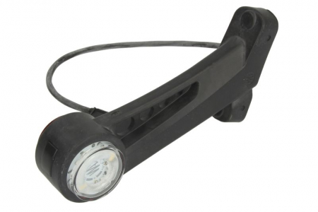 Lumina clarificare stanga, rosu/alb, LED, 12/24V (cu clemă pentru fir plat, conector: CLICK-IN/JAEGER) [2]