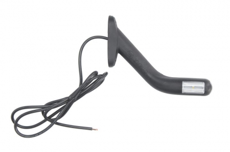 Lumina delimitare dreapta, forma: oval, portocaliu/rosu/alb, LED lungime cablu 1500mm, pe brațul lung, 12/24V [1]