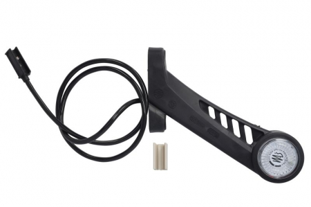 Lumina delimitare dreapta, forma: rotund, portocaliu/rosu/alb, LED lungime cablu 1000mm, pe brațul lung, 12/24V (conector: CLICK-IN/JAEGER, IP66/IP68) [1]