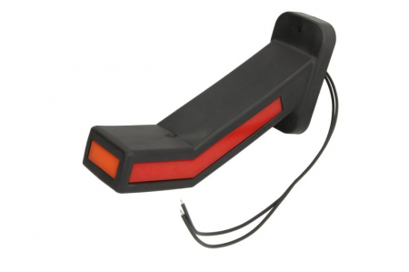 Lumina delimitare dreapta, portocaliu/rosu/alb, LED lungime cablu 240mm, pe brațul lung, 12/24V (tip: neon) [2]