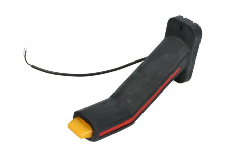 Lumina delimitare dreapta, portocaliu/rosu/alb, LED lungime cablu 400mm, pe brațul lung, 12/24V (IP6K9K) [2]